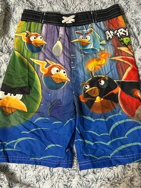 Angry Birds Space Boys Swim Trunks Size 5
